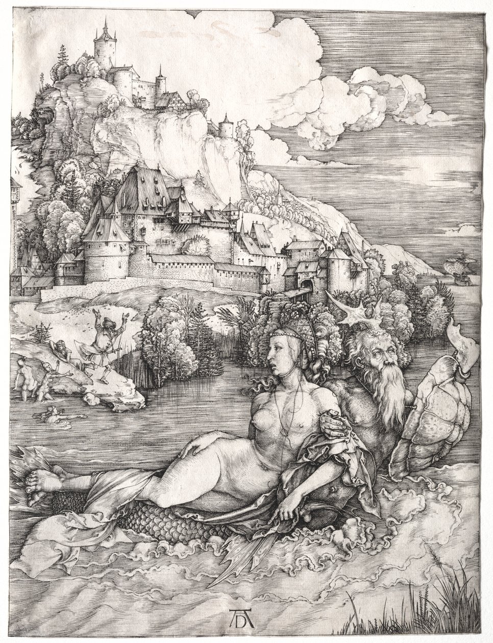 Het Zeemonster door Albrecht Dürer
