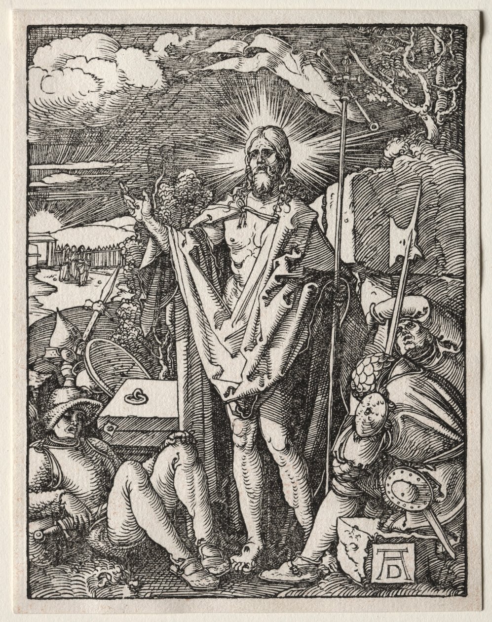 De Kleine Passie: De Opstanding, 1509-1511 door Albrecht Dürer