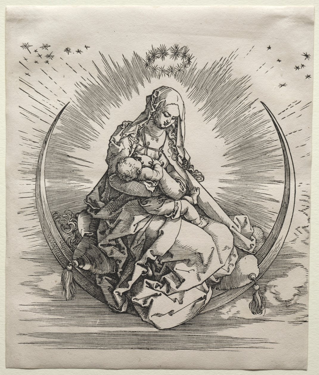 De Maagd op een Halve Maan, ca. 1510-1511 door Albrecht Dürer