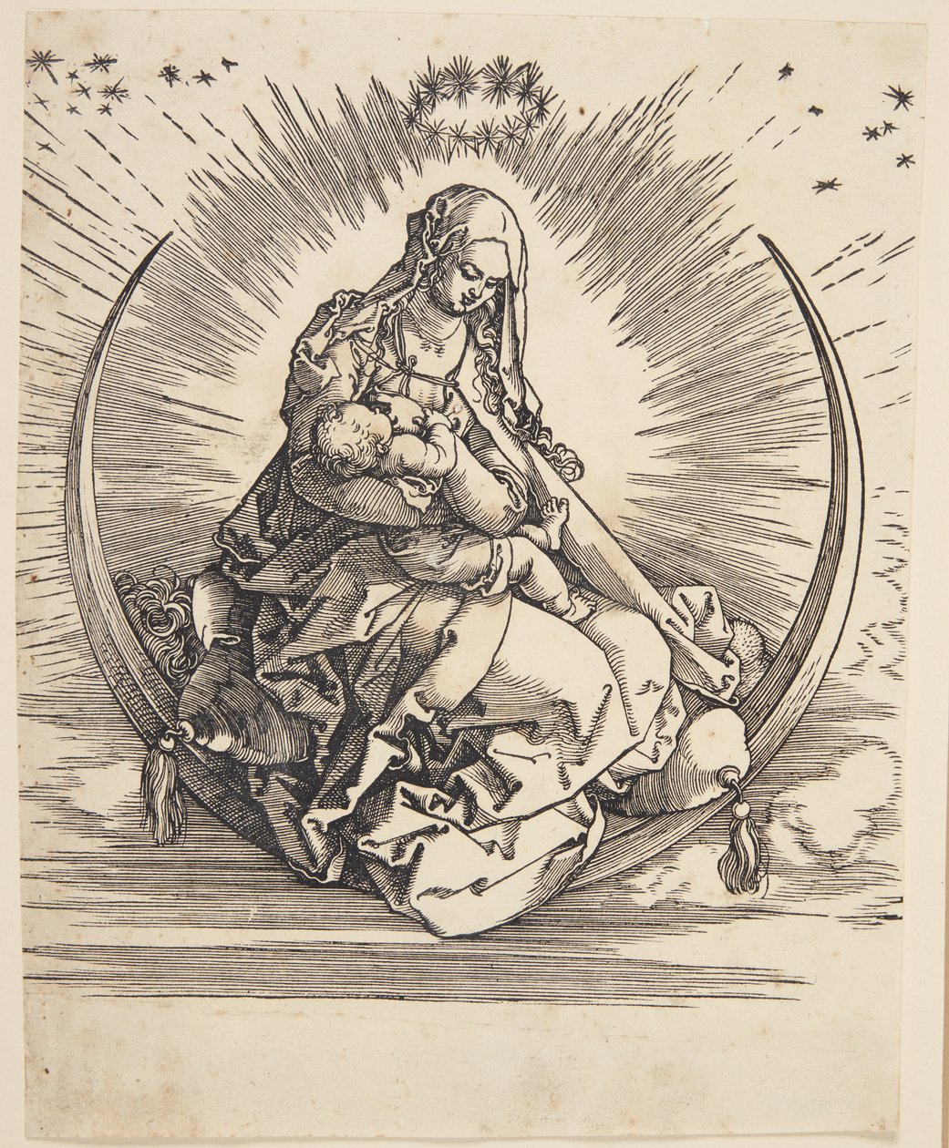 De Maagd op de halve maan door Albrecht Dürer