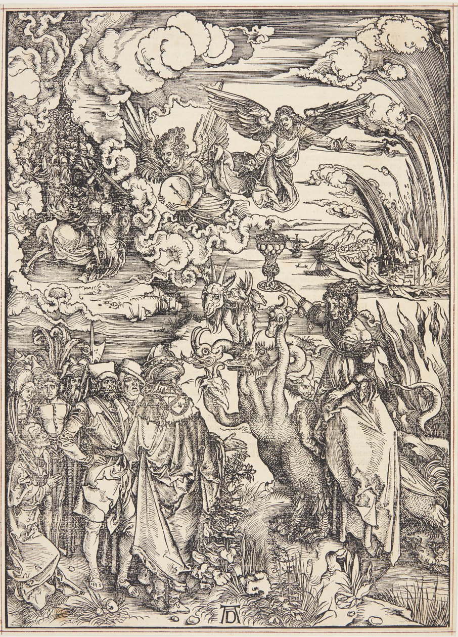De Hoer van Babylon door Albrecht Dürer