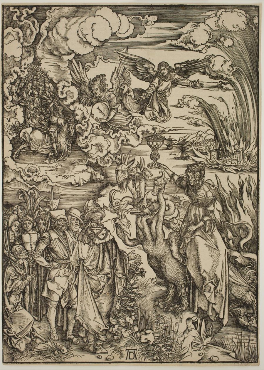 De Hoer van Babylon door Albrecht Dürer