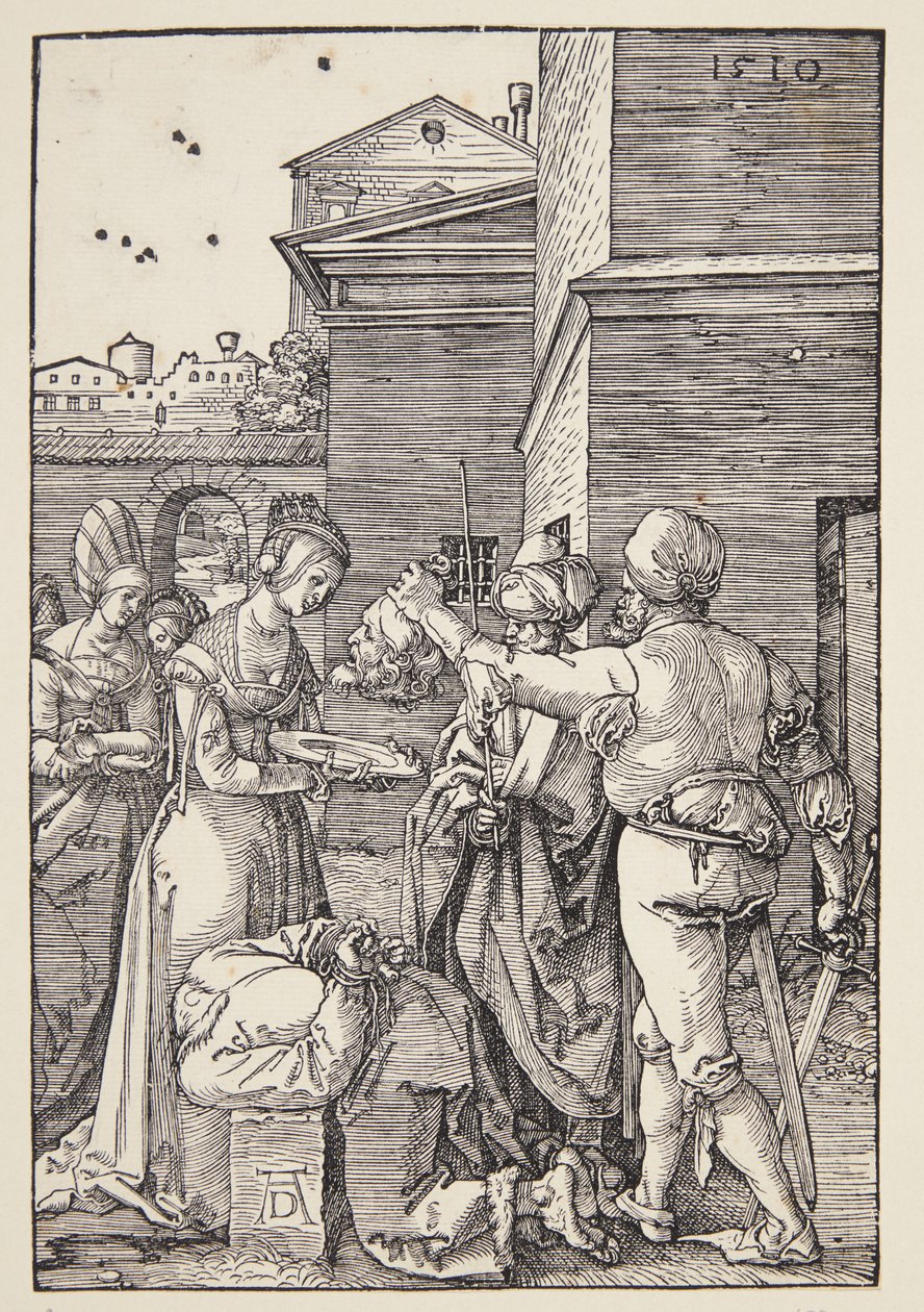 De onthoofding van Johannes de Doper door Albrecht Dürer