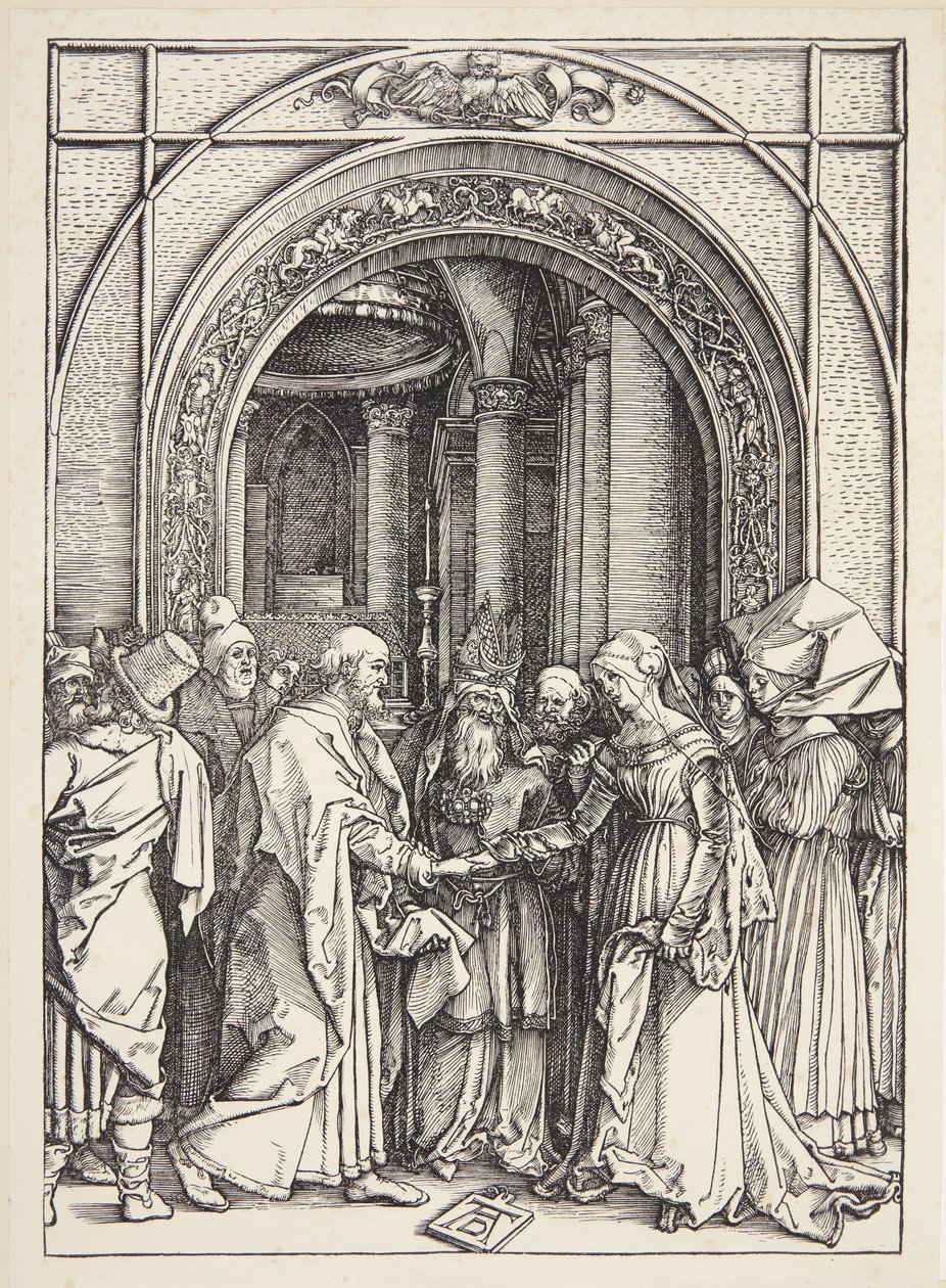 De verloving van de Maagd door Albrecht Dürer