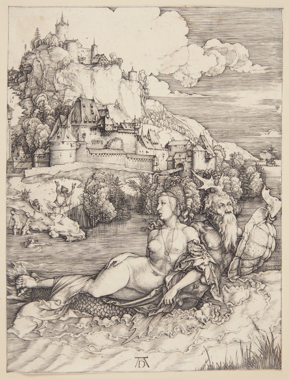 Het zeemonster door Albrecht Dürer