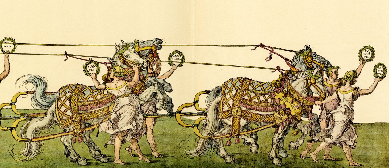 De Triomfwagen door Albrecht Dürer