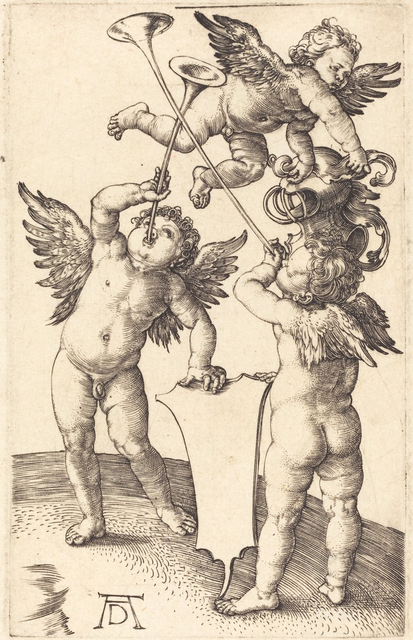 Drie Genieën door Albrecht Dürer