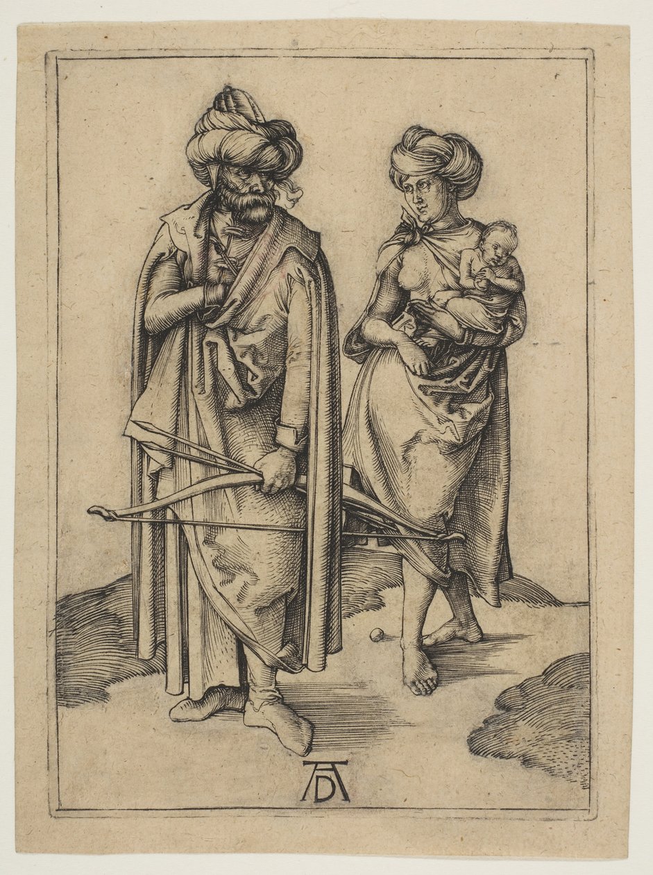Turkse Familie door Albrecht Dürer