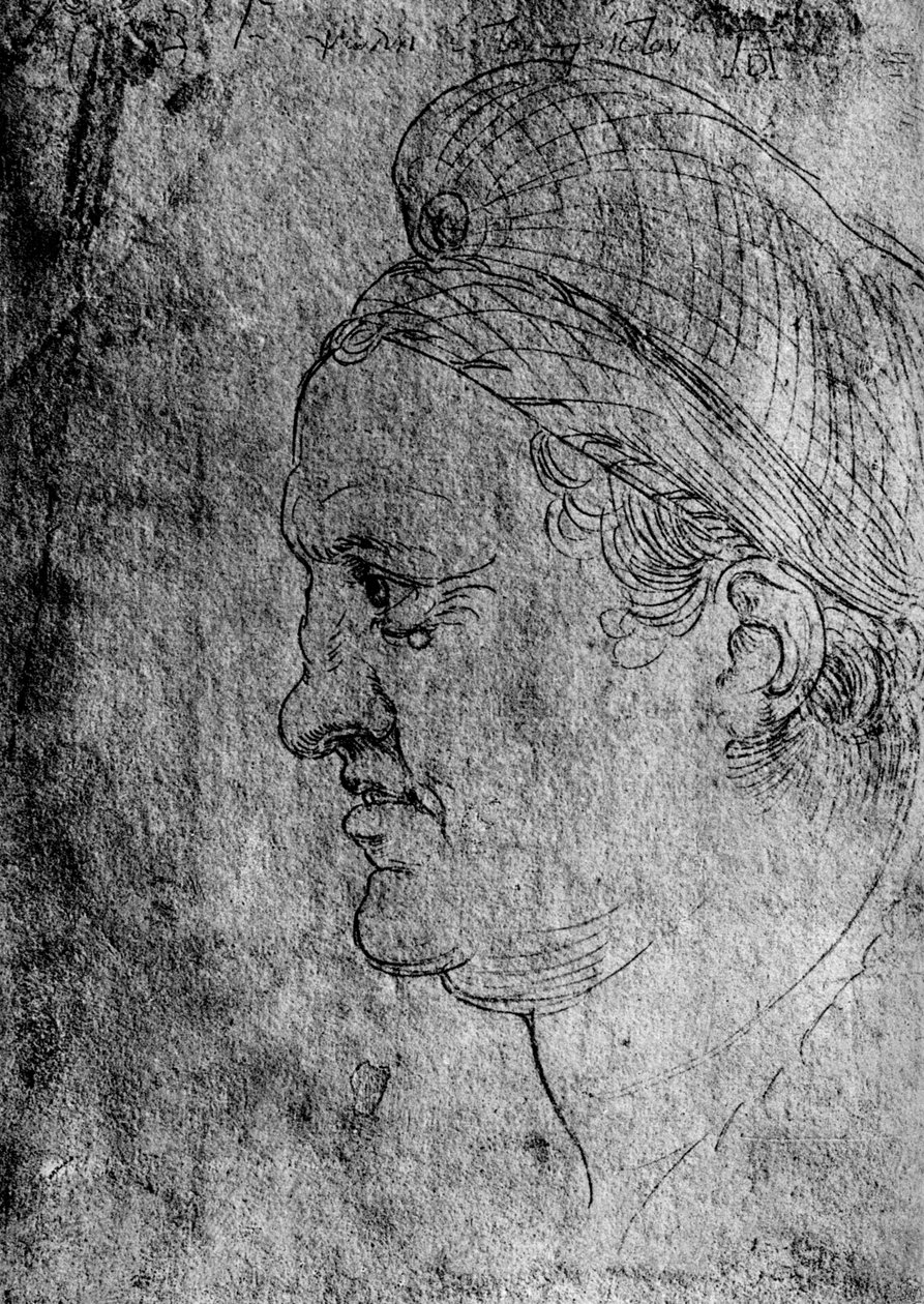 Willibald Pirckheimer, 1503 door Albrecht Dürer