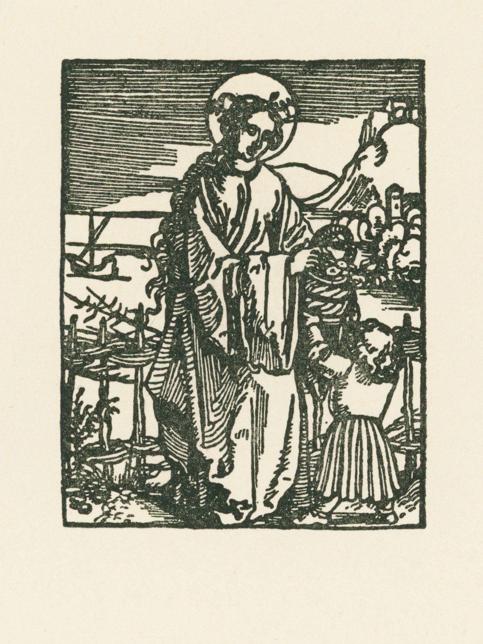 Heilige Dorothea door Albrecht Dürer or Duerer