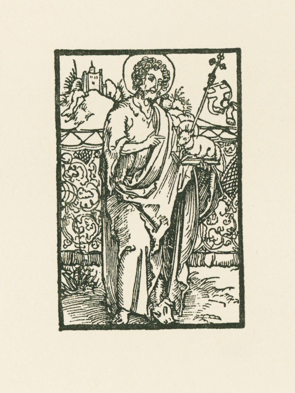 Johannes de Doper door Albrecht Dürer or Duerer