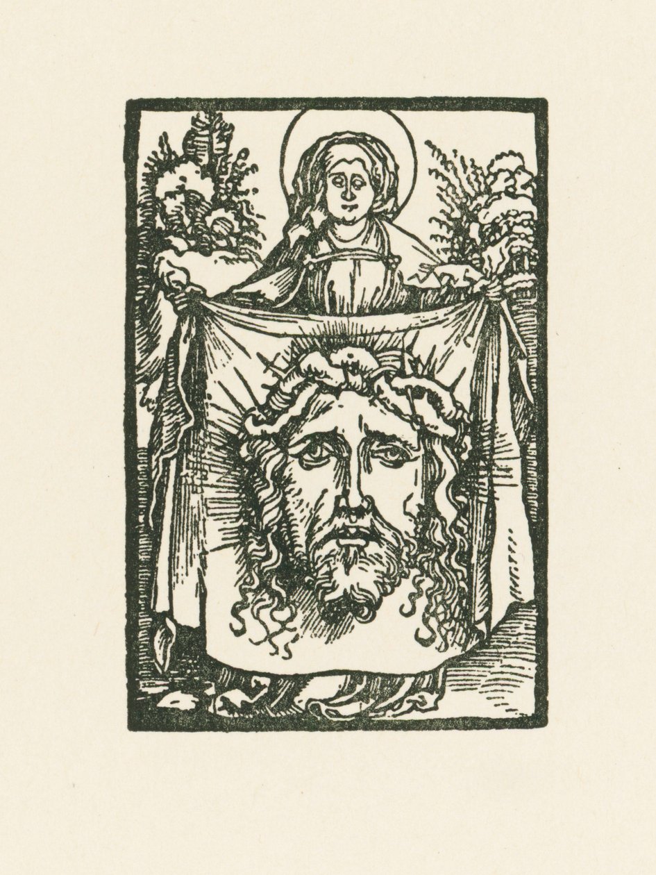 Heilige Veronica door Albrecht Dürer or Duerer
