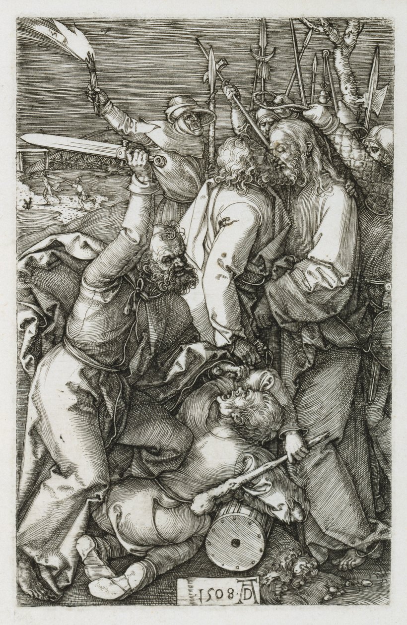 Het verraad van Christus door Albrecht Dürer