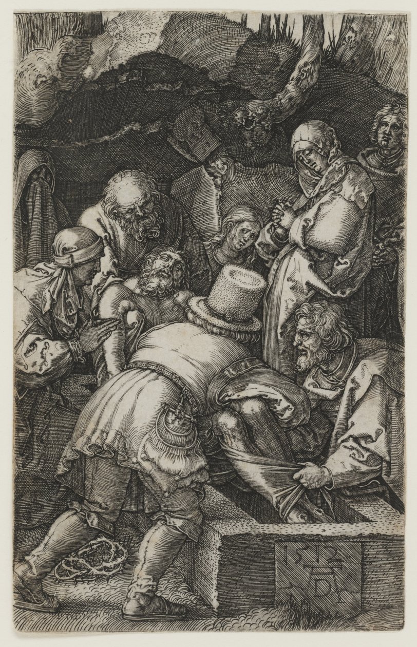 De Graflegging van Christus door Albrecht Dürer