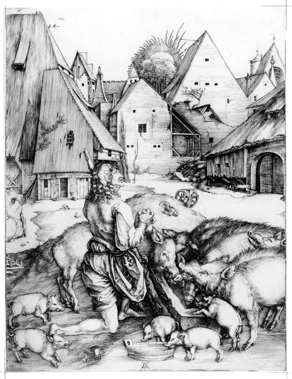 De Verloren Zoon door Albrecht Dürer