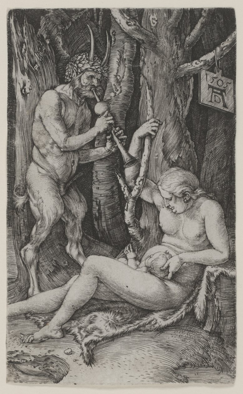 De Satyr Familie door Albrecht Dürer