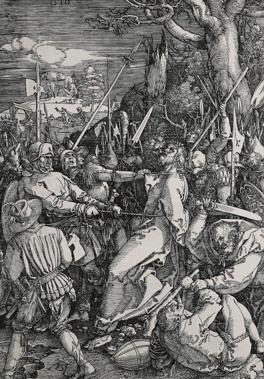 De gevangenneming van Christus door Albrecht Dürer