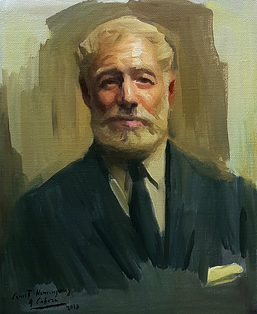 Ernest Hemingway door Alejandro Cabeza