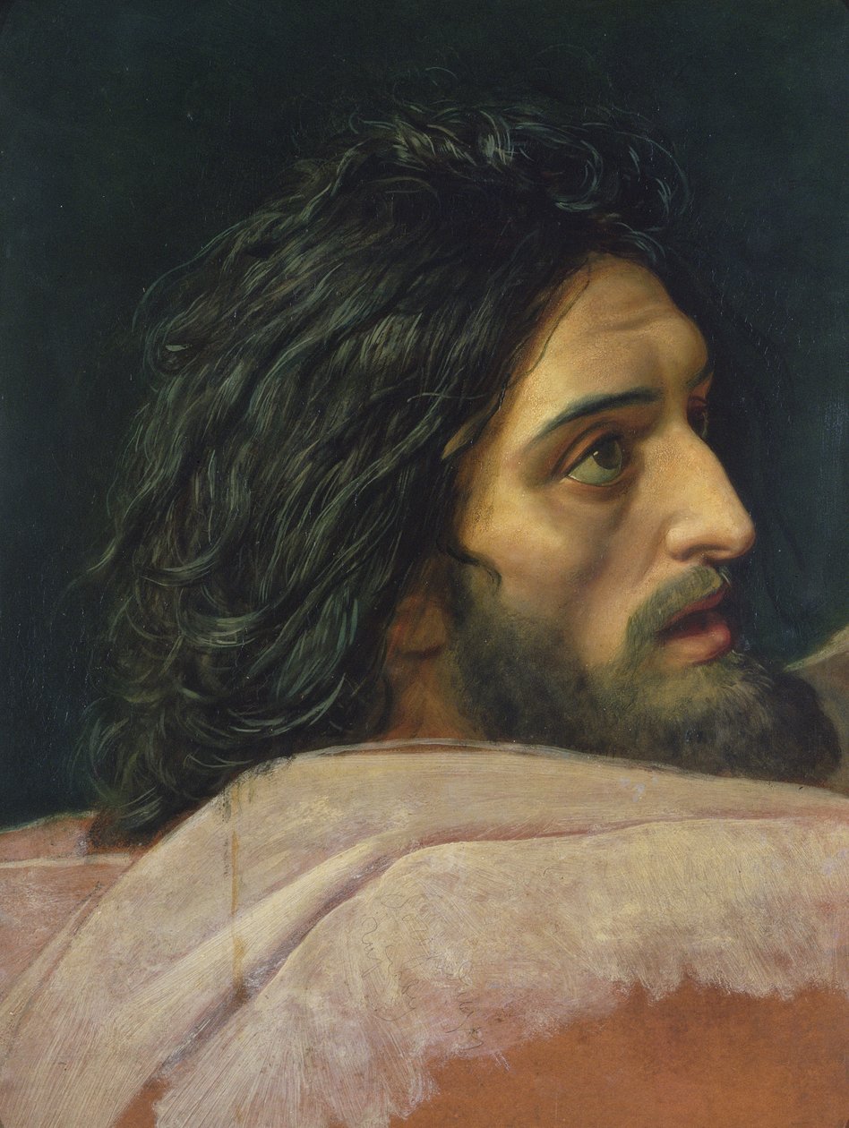 Het hoofd van Johannes de Doper door Aleksander Ivanov
