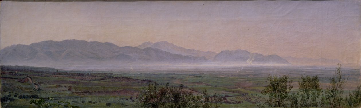 De Pontijnse Moerassen, ca. 1840 door Aleksandr Andreevich Ivanov