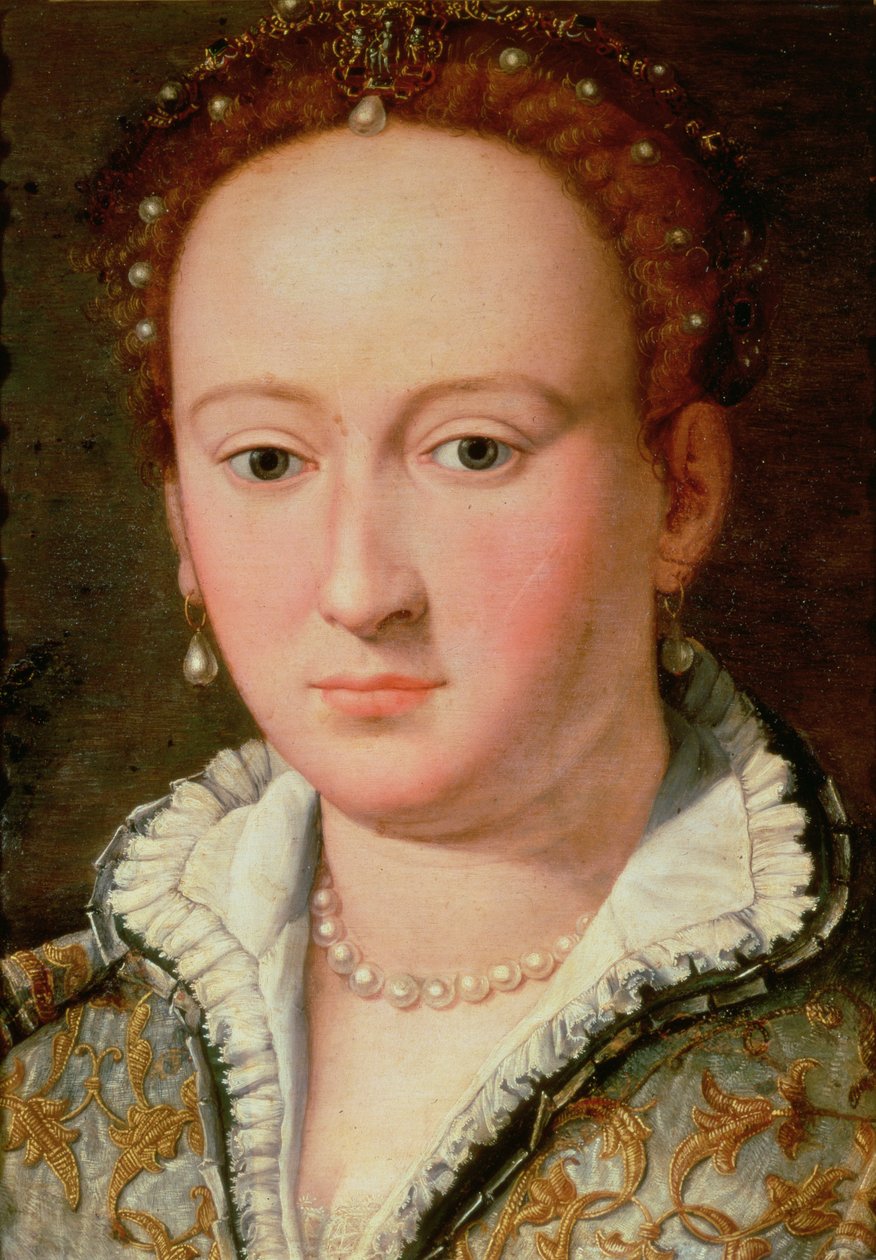 Portret van Bianca Cappello, c.1580 door Alessandro Allori