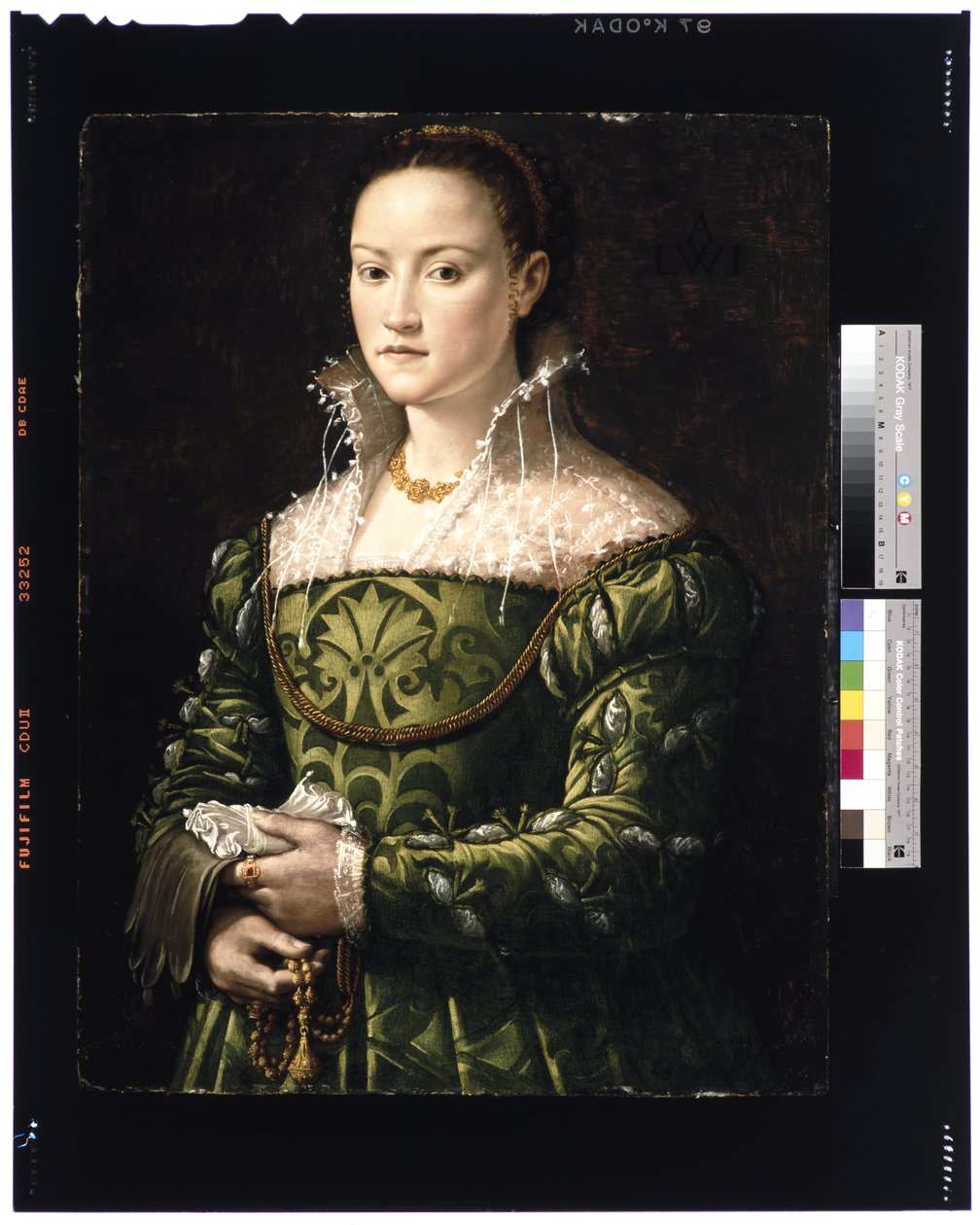 Portret van een Dame, ca. 1560 door Alessandro Allori