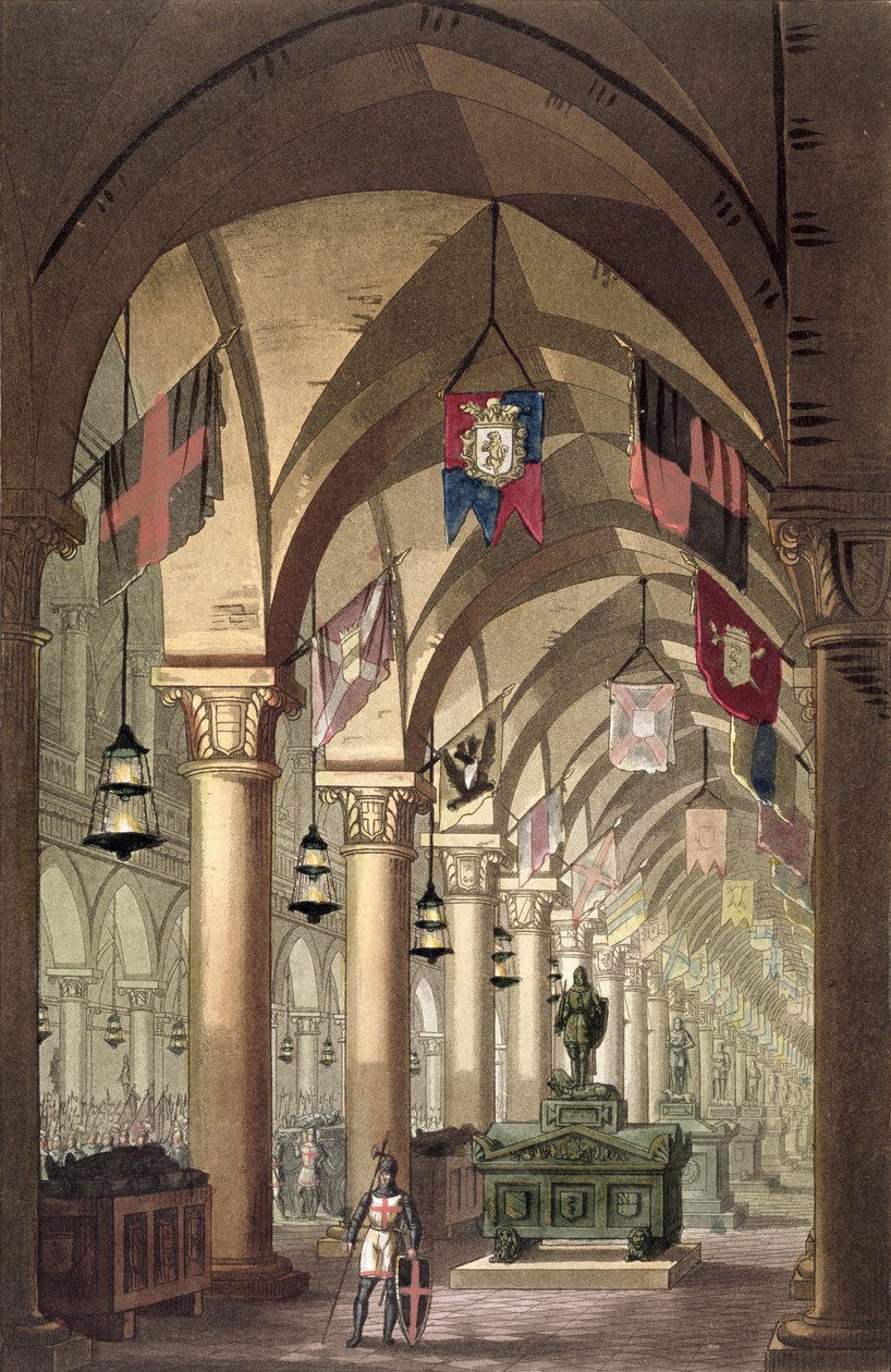 Graven van de Tempeliers, c.1820-39 door Alessandro Sanquirico