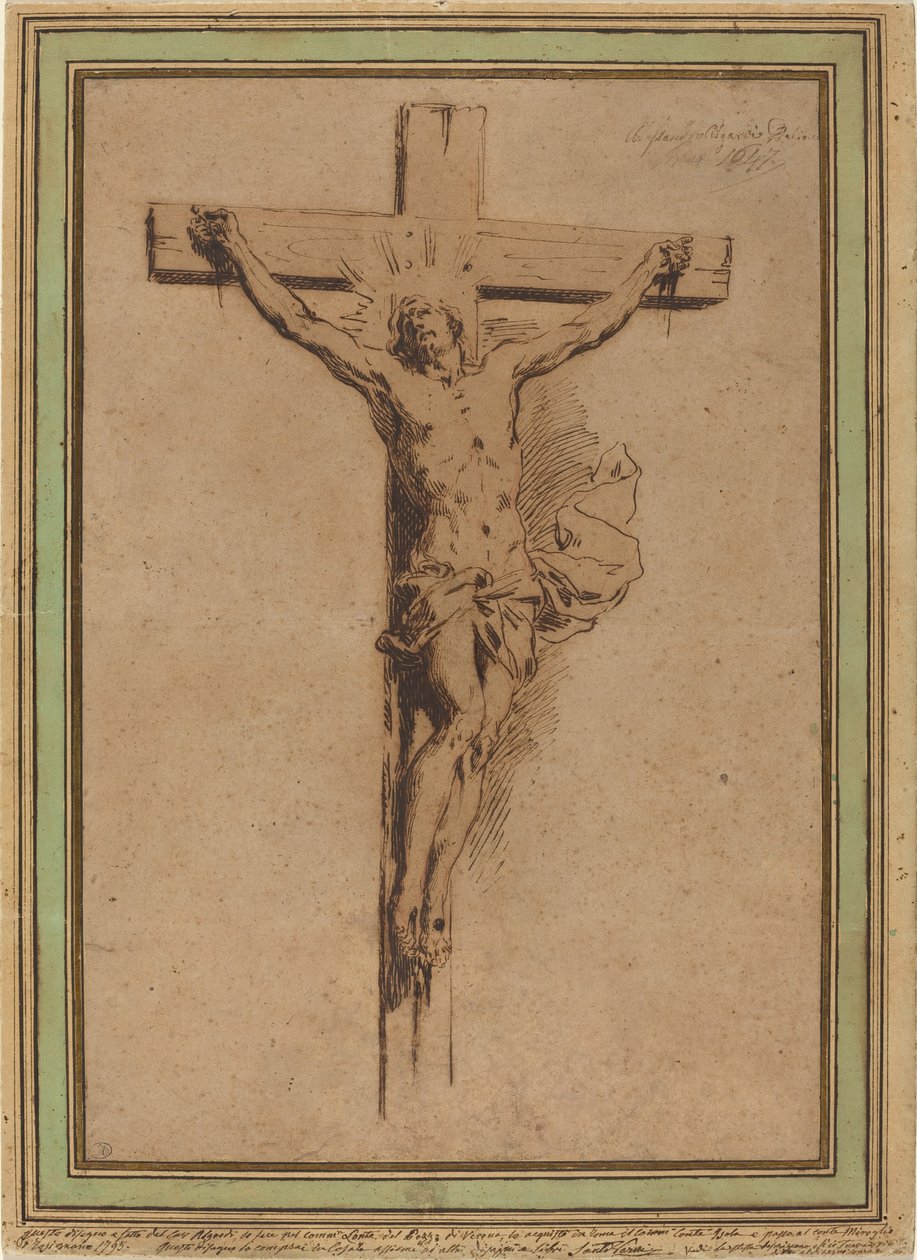 Christus aan het Kruis door Alessandro Algardi