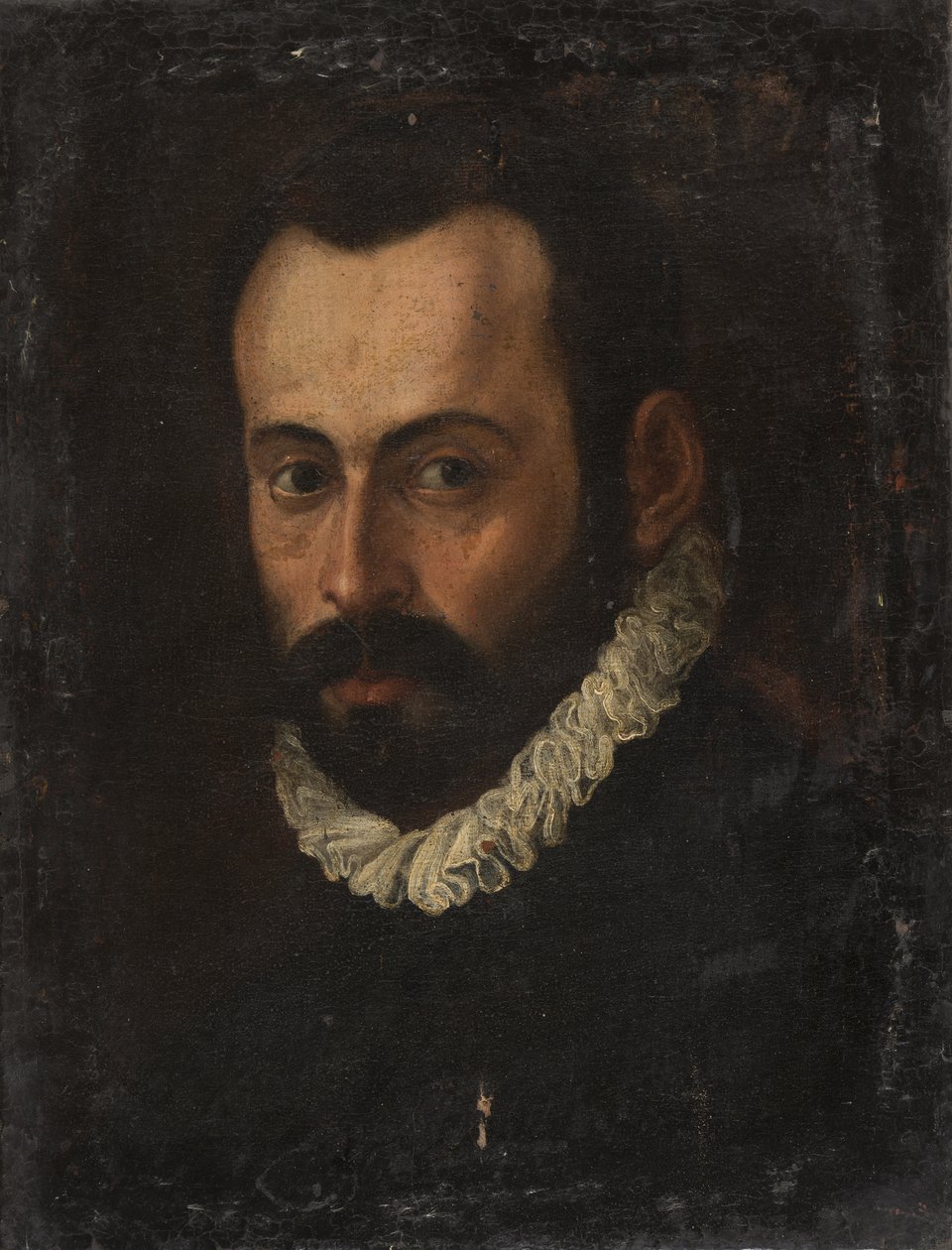 Alessandro Allori - Portret van een man door Alessandro Allori