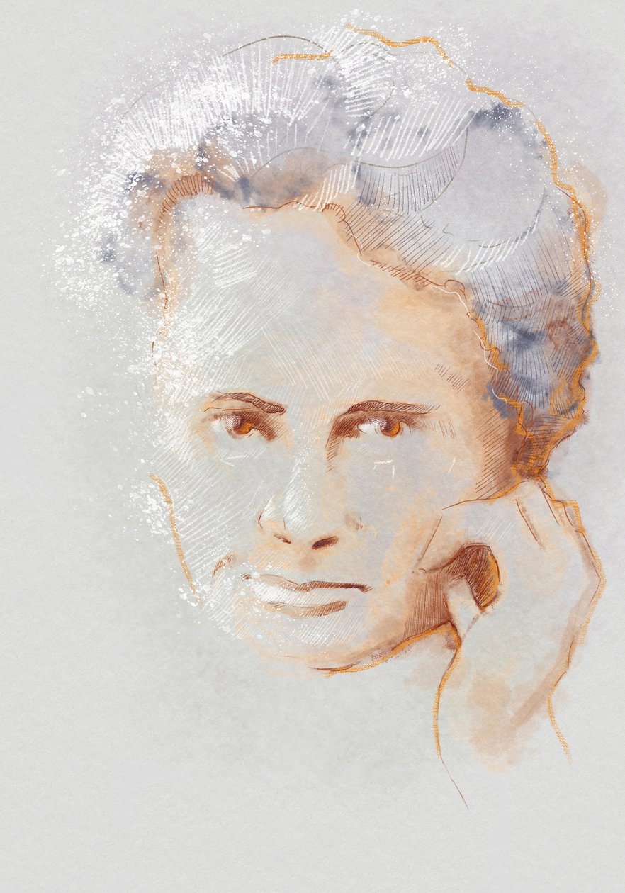 Marie Sklodowska Curie door Alessandro Lonati