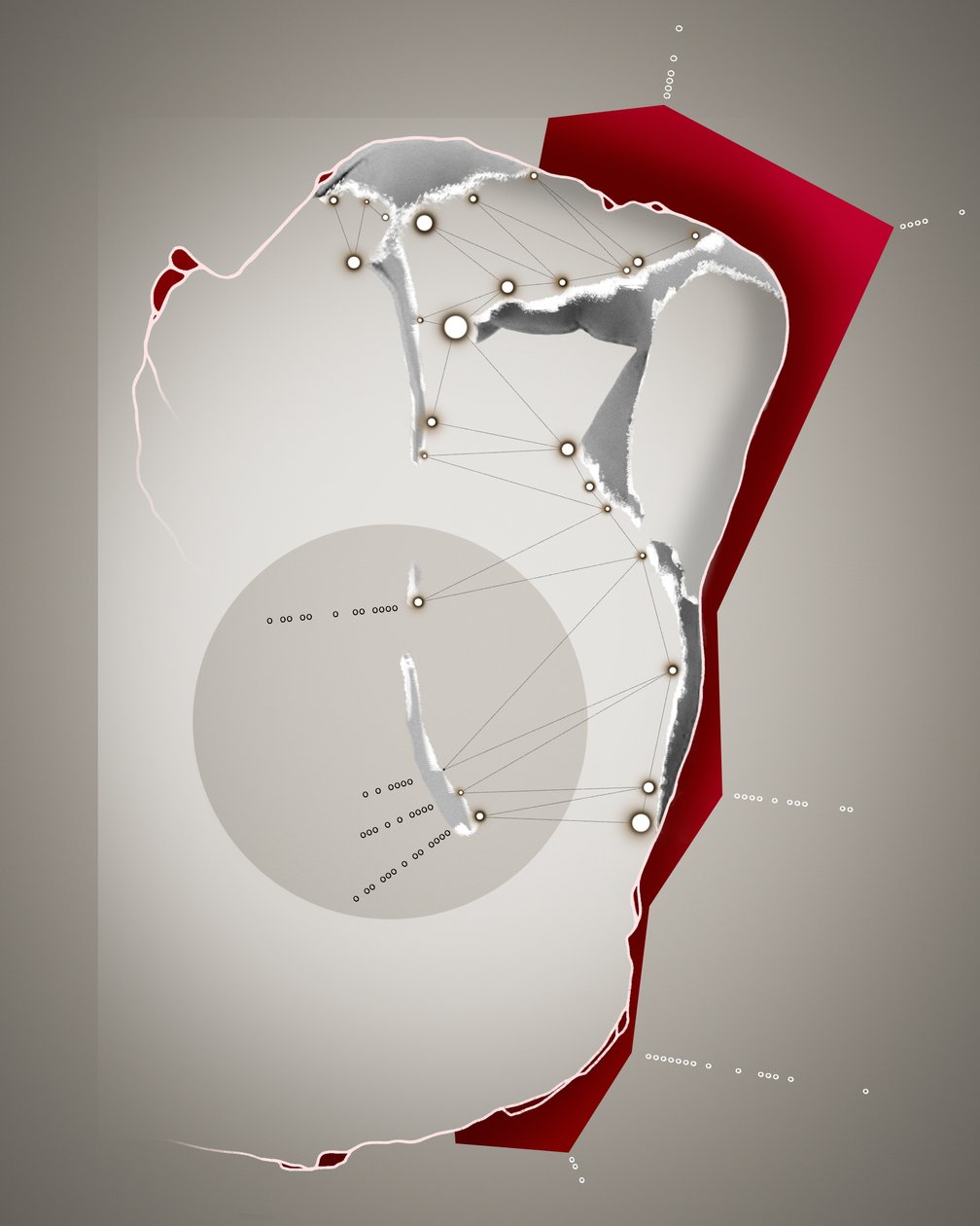 Oekraïne aangevallen door Rusland, 2022 (illustratie) door Alessandro Lonati