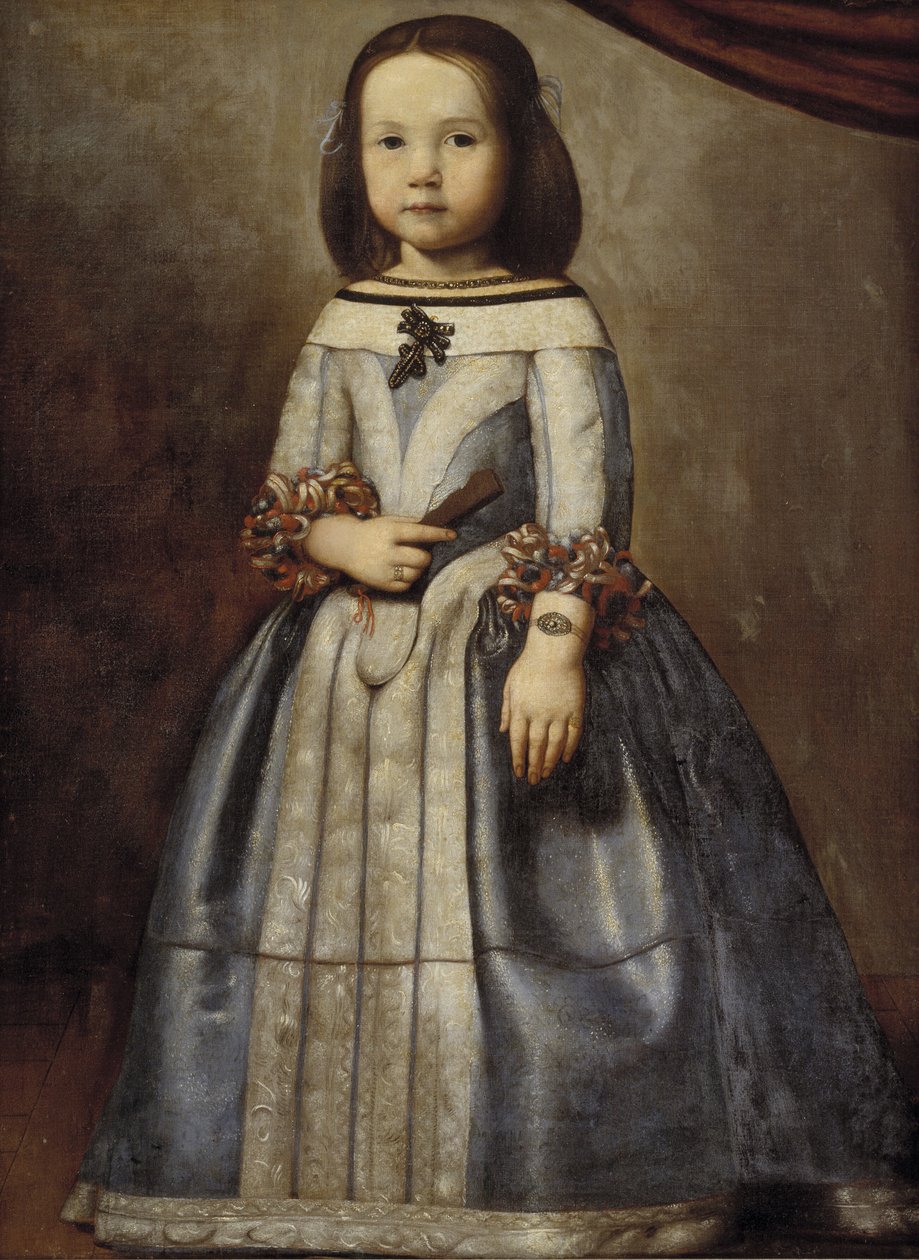 Portret van Laura Chigi door Alessandro Mattia