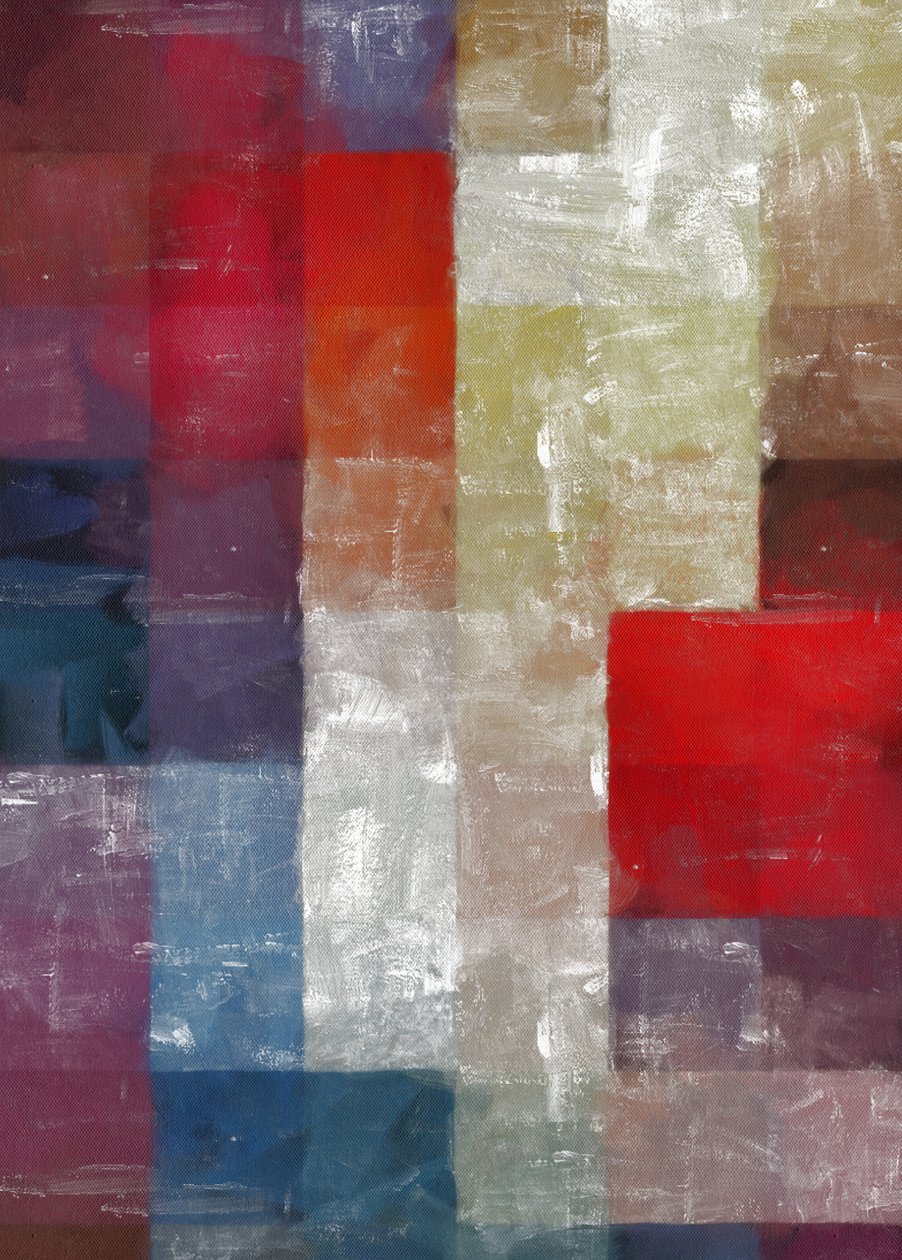 zonder titel met rood, 2017 door Alex Caminker