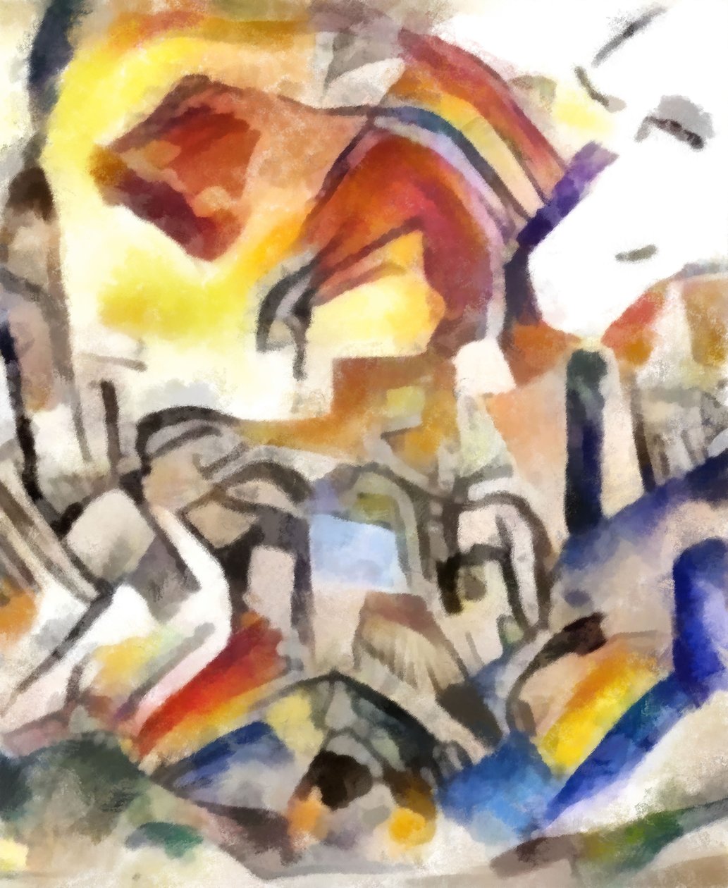 Boven de stad, 2016 door Alex Caminker
