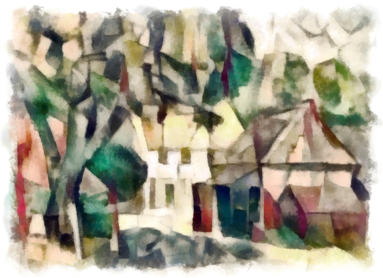 Zicht (groen) #23 door Alex Caminker