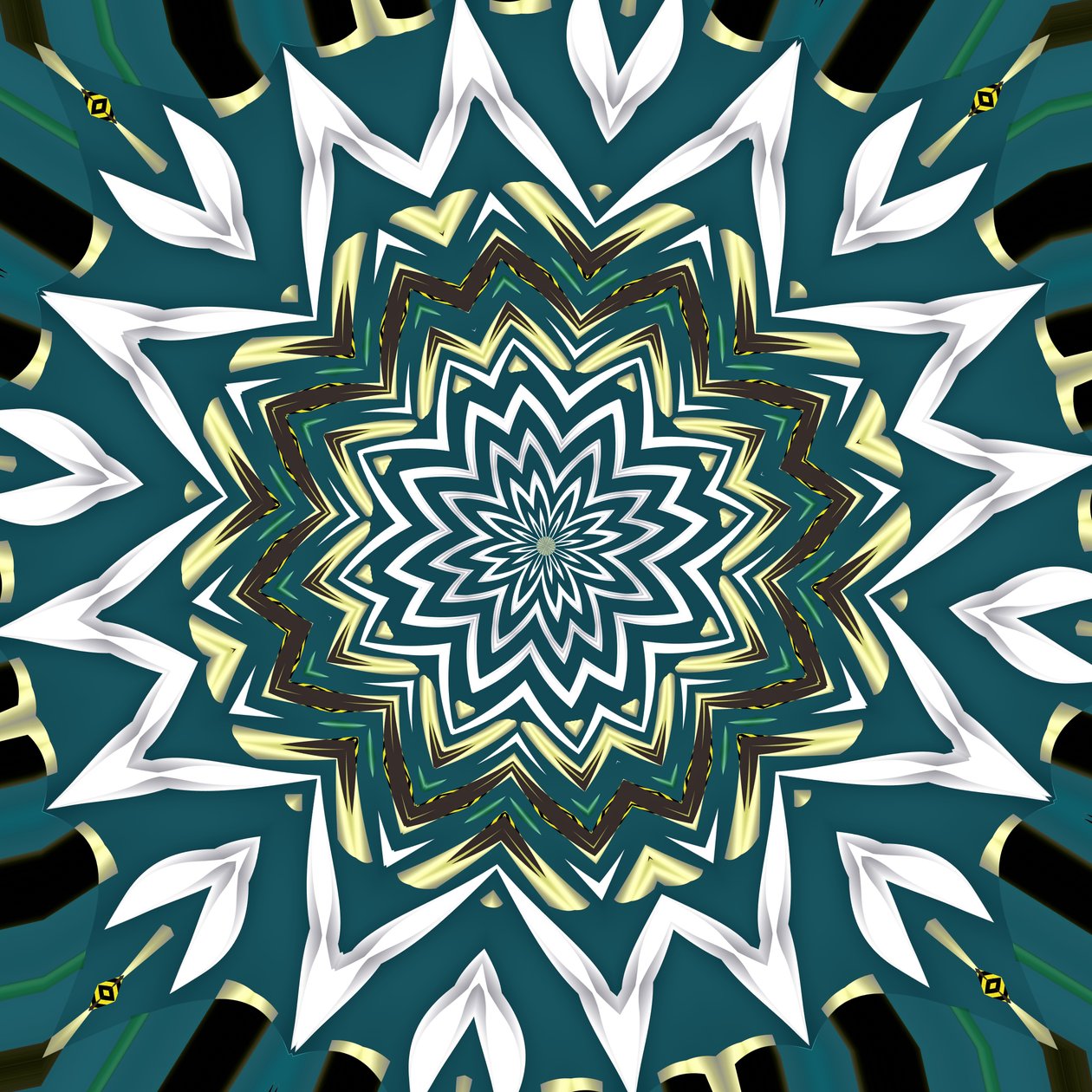 Natuurlijk ornament door Alex Caminker