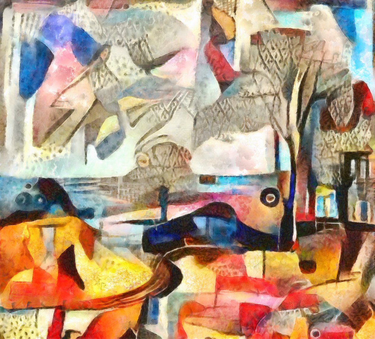 Bij de baai, 2017 door Alex Caminker