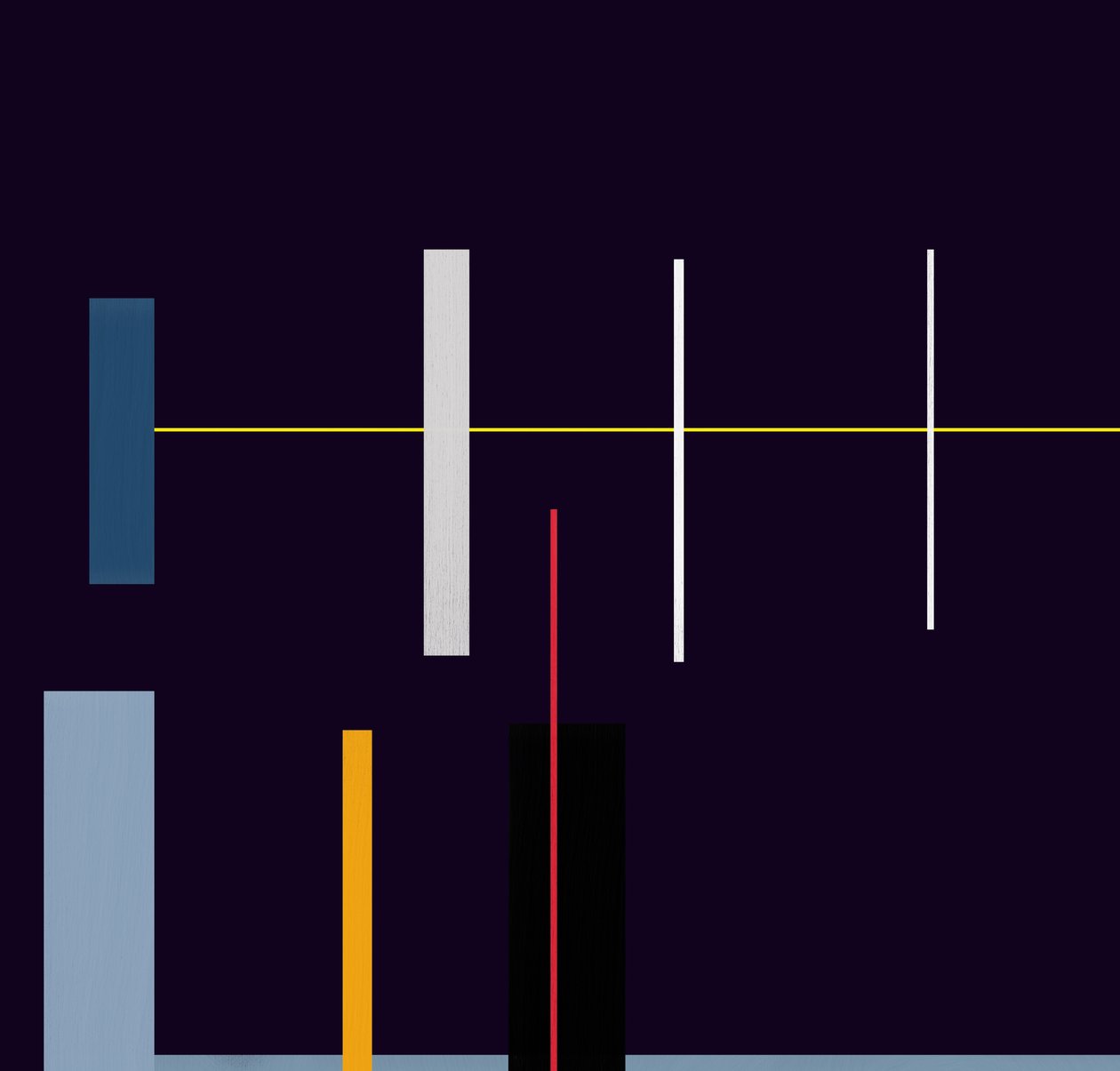 de stad nacht, 2016 door Alex Caminker