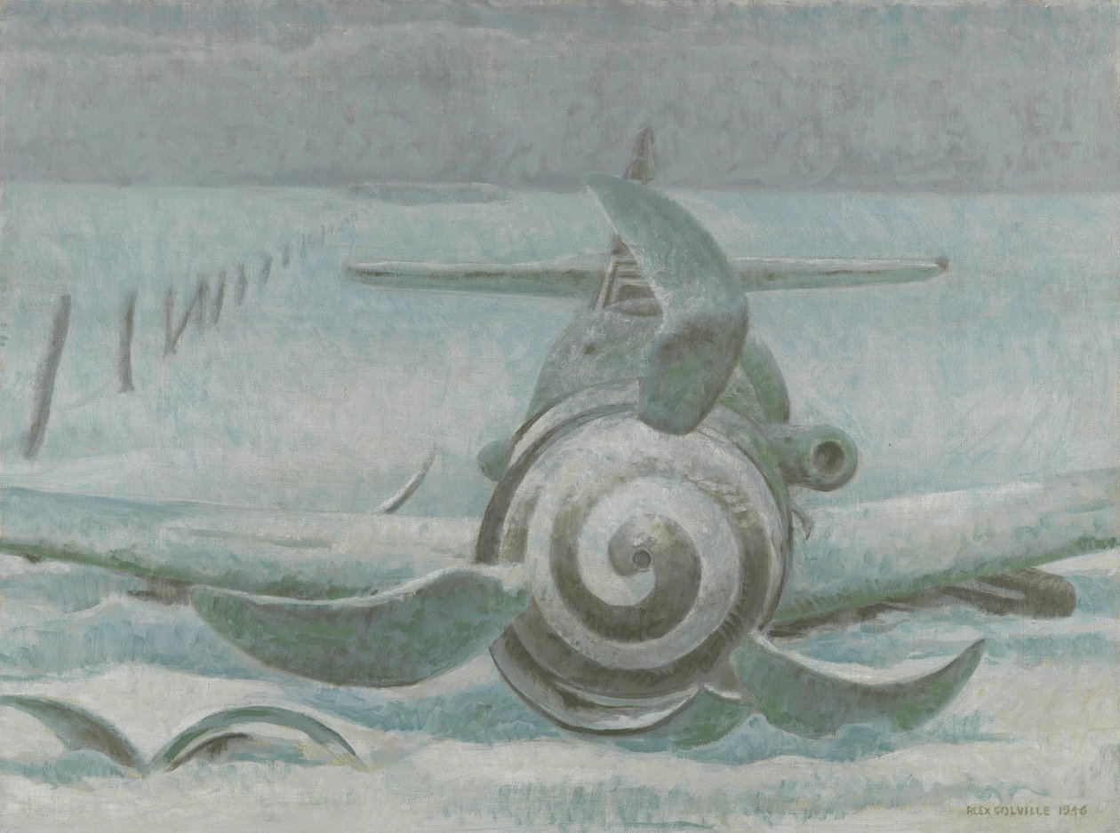Messerschmitt door Alex Colville