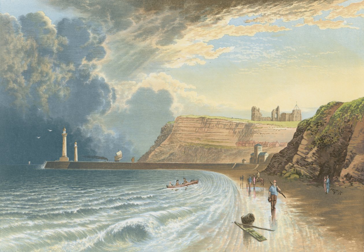 Whitby Abdij door Alexander Francis Lydon