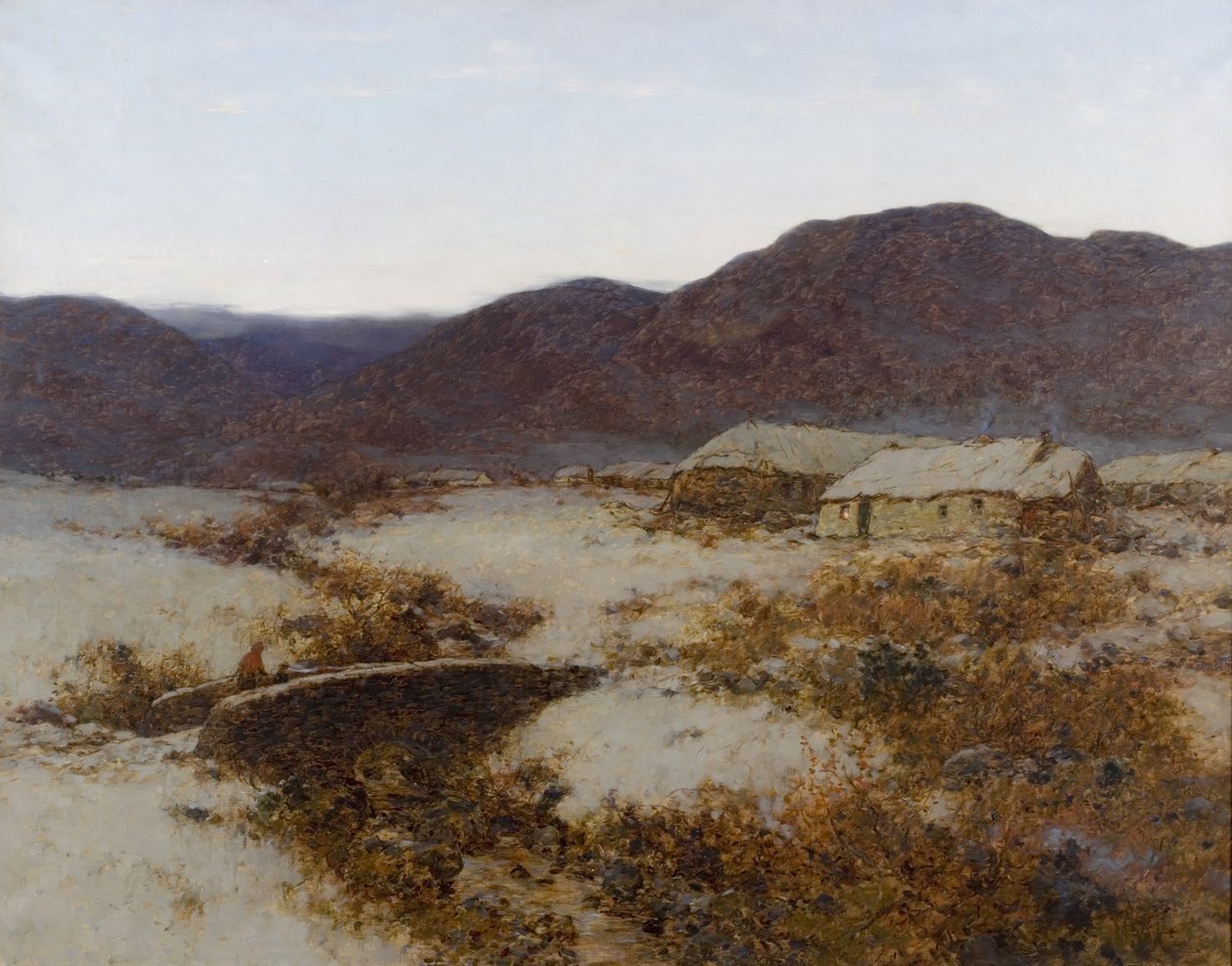 Winter Schemering door Alexander Kellock Brown
