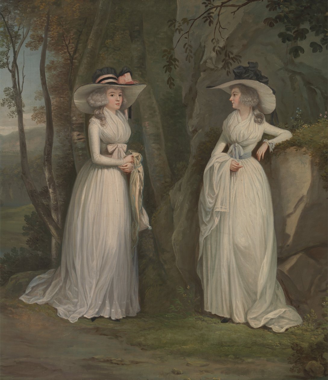 Eleanor en Margaret Ross door Alexander Nasmyth