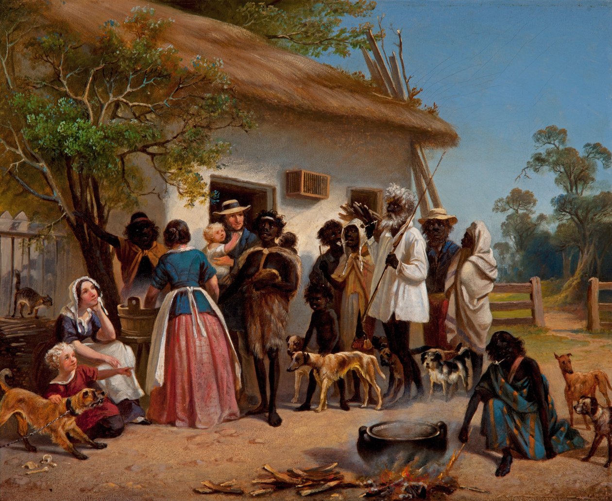 Een scène in Zuid-Australië door Alexander Schramm