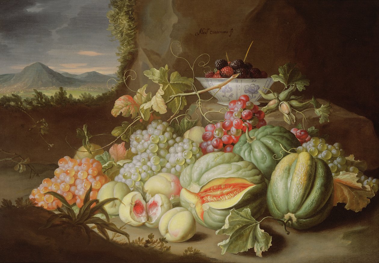 Stilleven met Fruit door Alexander Coosemans