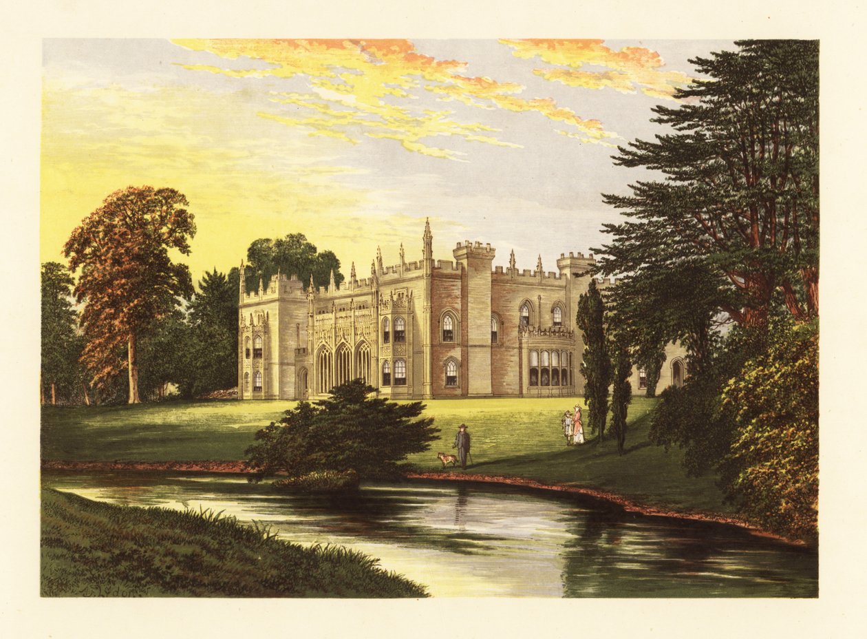 Arbury, Warwickshire, Engeland door Alexander Francis (after) Lydon