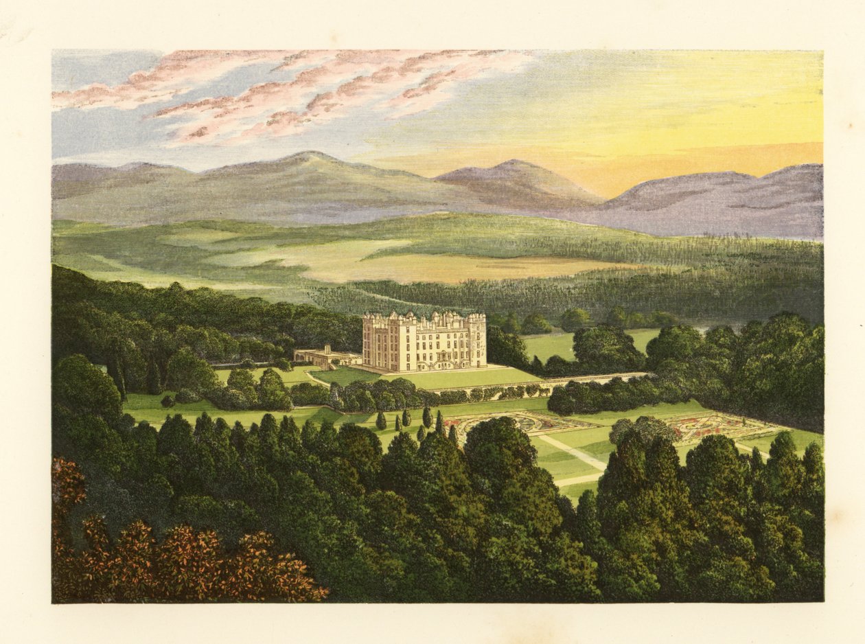 Drumlanrig Castle, Dumfriesshire, Schotland door Alexander Francis (after) Lydon