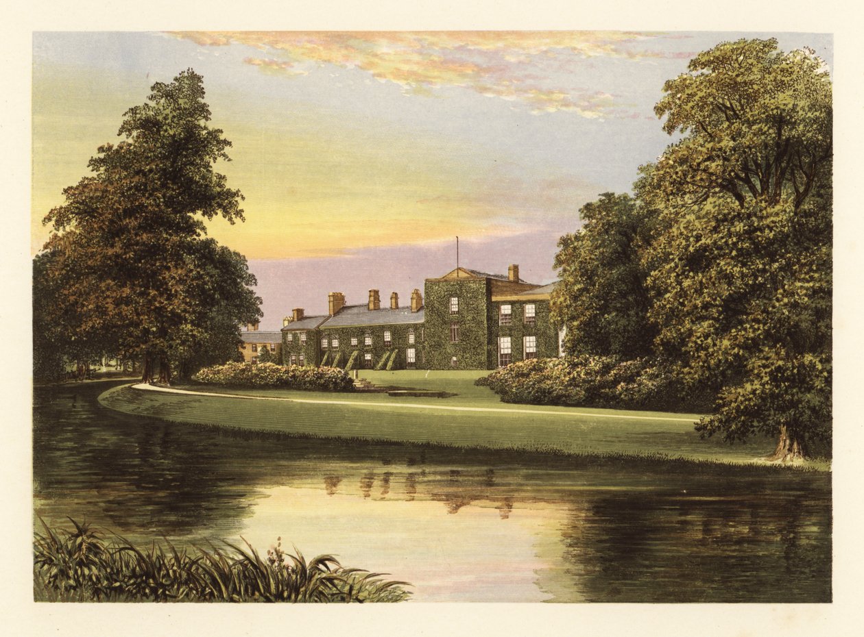 Netherhall, Cumberland, Engeland, 1880 (gravure) door Alexander Francis (after) Lydon