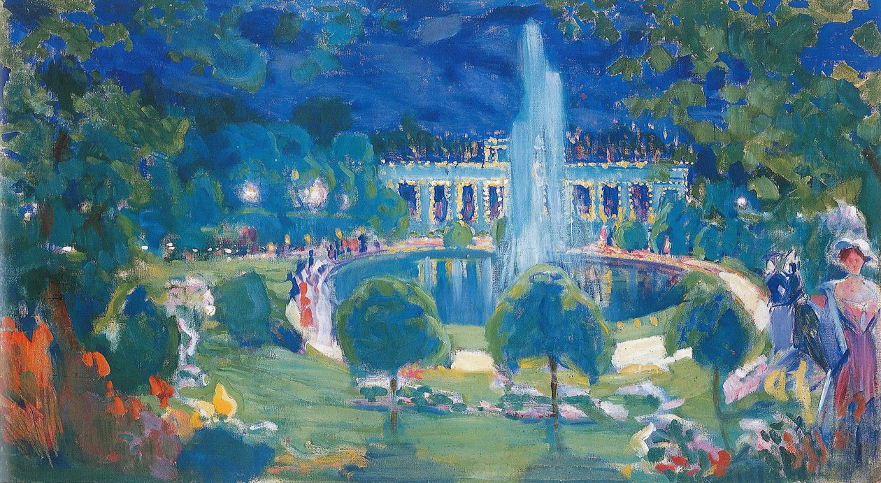 Fonteinen, ca. 1908 door Alexander Fyodorovich Gaush