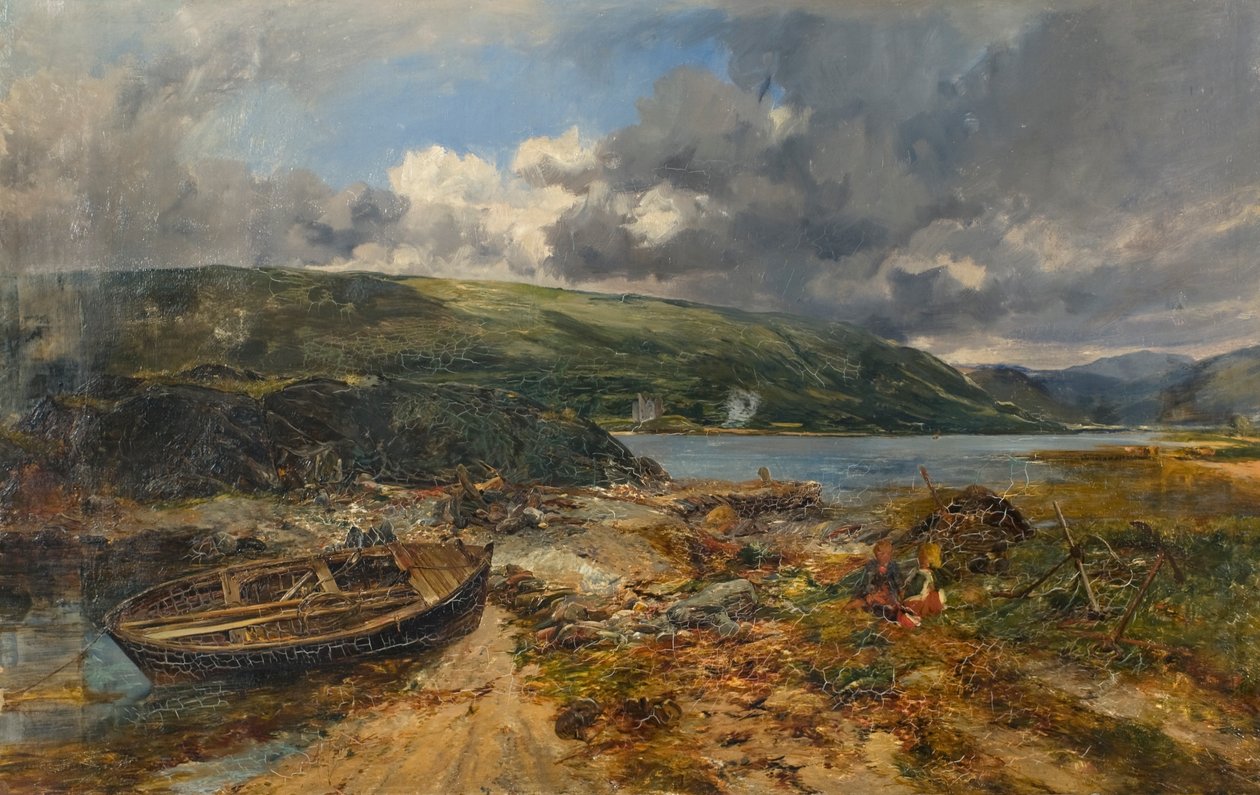Kustscène door Alexander Jnr. Fraser