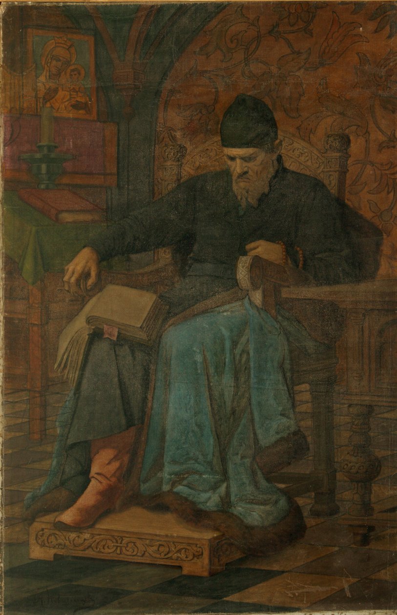 Tsaar Ivan IV de Verschrikkelijke door Alexander Nikanorovich Novoskoltsev